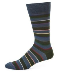 Paul Smith Rainbow Block Striped Socks