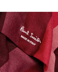 Paul Smith Striped Mercerised Cotton Blend Socks