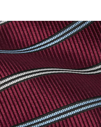 Ermenegildo Zegna 8cm Striped Silk Tie