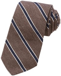 Altea Senna Stripe Tie Cotton Silk