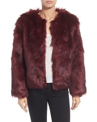 Cupcakes And Cashmere Snyder Faux Fur Jacket