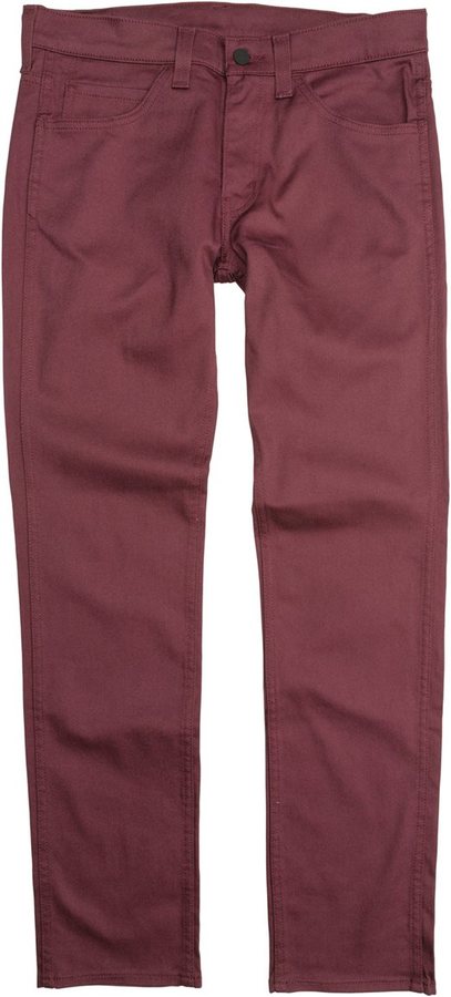 levis 511 burgundy jeans