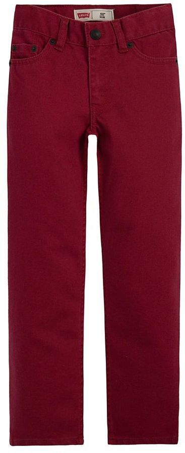 levis burgundy jeans