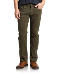 Hudson Byron Straight Leg Twill Jeans