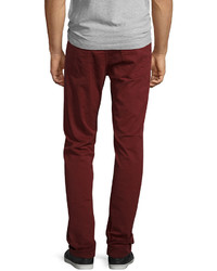 AG Adriano Goldschmied Matchbox Dark Red Denim Jeans