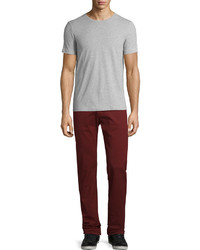 AG Adriano Goldschmied Matchbox Dark Red Denim Jeans