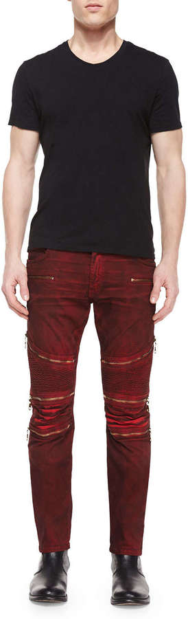 robin jeans red