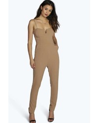 Boohoo Boutique Mary Strappy Woven Jumpsuit