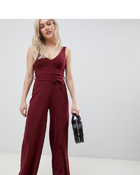 New Look Petite Jumpsuit In Red