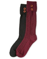 Steve Madden 2 Pack Knee High Socks