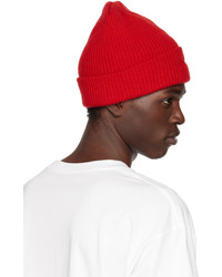 Noah Red Recycled Beanie