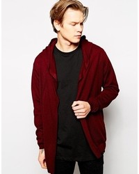 Asos Knitted Hooded Cardigan