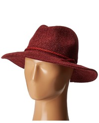 San Diego Hat Company Cth8078 Knit Fedora With Braided Faux Suede Fedora Hats