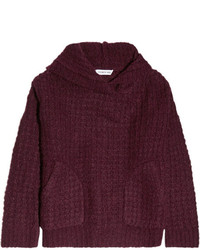 Elizabeth and James Hooded Chunky Knit Sweater