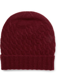 William Lockie Cable Knit Cashmere Hat And Scarf Set