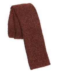 Ted Baker London Marled Silk Knit Scarf In Burgundy At Nordstrom