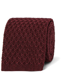 Ermenegildo Zegna 5cm Knitted Silk Tie