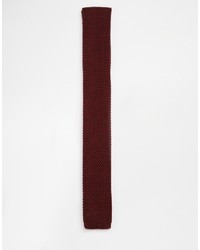 Asos Brand Textured Knitted Tie