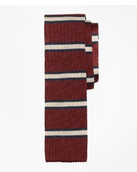 Brooks Brothers Framed Stripe Knit Tie