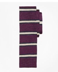 Brooks Brothers Framed Stripe Knit Tie