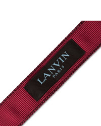 Lanvin Knitted Silk Tie