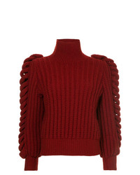 Liya Chunky Knit Turtleneck Sweater