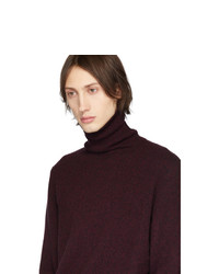 Norse Projects Red Merino Kirk Turtleneck