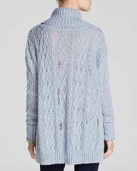 Free People Sweater Complex Cable Turtleneck