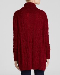 Free People Sweater Complex Cable Turtleneck