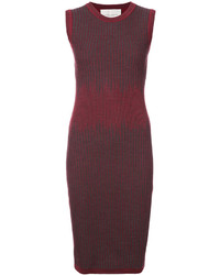 Carolina Herrera Sleeveless Patterned Knit Dress