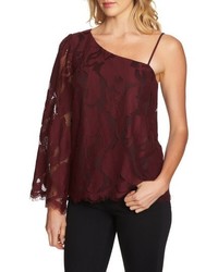 1 STATE 1state One Shoulder Lace Top