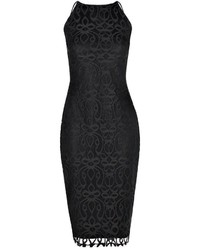 Boohoo Jane Lace Strappy Low Back Bodycon Dress