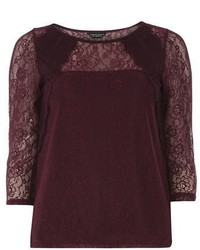 Mulberry Lace Longsleeve Top