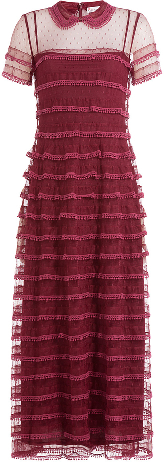 red valentino maxi dress