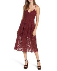 ASTR the Label Lace Midi Dress