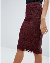 Asos Corded Lace Pencil Skirt