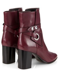 Isabel Marant Ashes Leather Ankle Boots