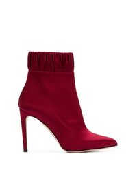 Chloe Gosselin Gathered Ankle Boots