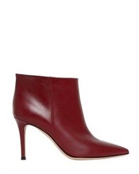 Gianvito Rossi 85mm Leather Ankle Boots