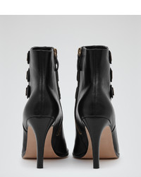 Reiss Lerici Round Toe Ankle Boots
