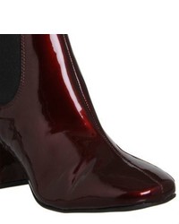 Office Love Bug Patent Leather Chelsea Boots