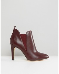 London Rebel Point Heeled Ankle Boots