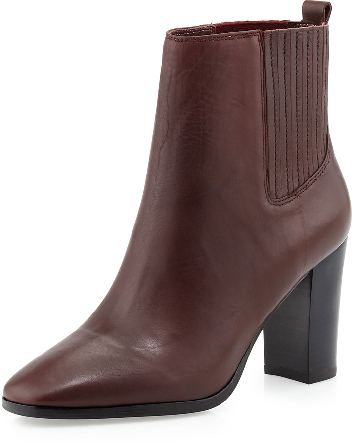 Pour La Victoire Lianna Stretch Ankle Boot Burgundy | Where to buy