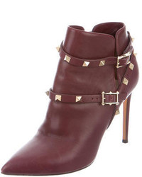Valentino Rockstud Ankle Boots