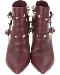 Valentino Rockstud Ankle Boots