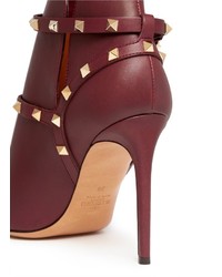 Nobrand Rockstud Ankle Harness Leather Boots