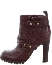 Tory Burch Round Toe Ankle Boots
