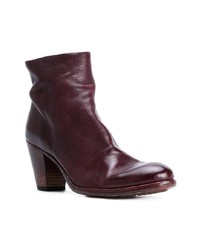 Officine Creative Ruched Ankle Boots
