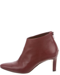 Manolo Blahnik Semi Pointed Toe Ankle Boots
