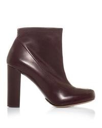 Chloé Stretch Leather Ankle Boots